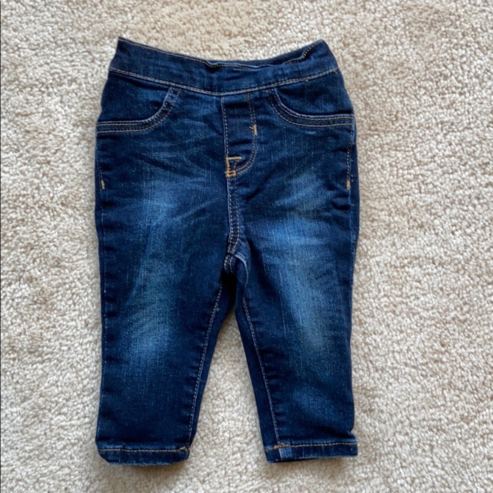 EUC Ralph Lauren Baby Girl Aubrie Jean Legging 9m